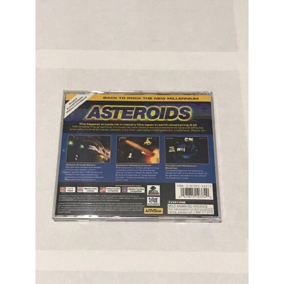 PS1: Asteroids, PlayStation 1 - Picture 2 of 3